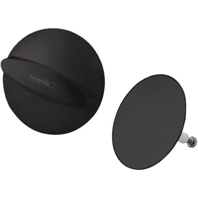 Hansgrohe Flexaplus Universeel - afbouwdeel - voor badafvoer- en overloopcombinatie - mat zwart