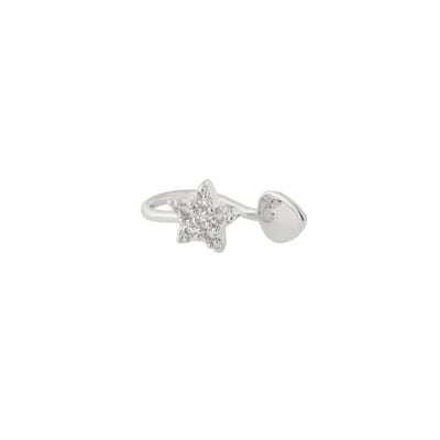 Nose & Ear Cuff Star | Koper | Zilverkleurig | Geen Gaatjes Nodig | Beste cadeau voor haar | Yehwang