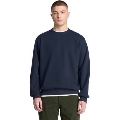 Timberland Oyster River Chest Logo Bb Crew Sweatshirt Dark Sapphire Taglia: L | Maglioni a maglia Outlet | Uomo | Blu