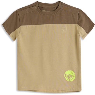 4PRESIDENT T-shirt jongens - Twill - Maat 74
