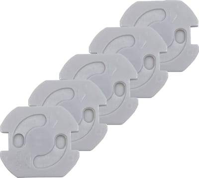 DULA Stopcontact beveiliging wit - Stopcontactbeschermers - Zelfklevend - Kinderbeveiliging- 5 stuks
