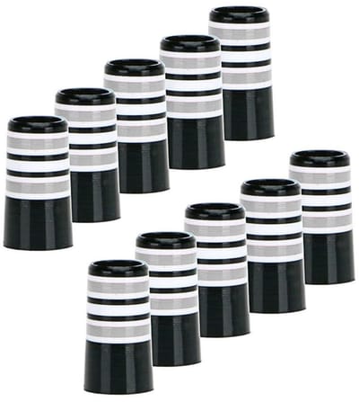 Dailygoods- Ferules Taps Toelopend - 10 Stuks Golfijzer Ferules - Compatibel met 0,370 Inch Schacht - Hoogwaardig GLB-Materiaal - Eenvoudige Installatie - Perfecte Pasvorm - Golfclub