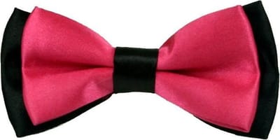 Fako Fashion - Kinder Vlinderstrik - Vlinderdas - Kinderstrik - Strik - Duo Tone - 10cm - Fuchsia