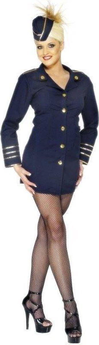 Sexy stewardessen pakje voor dames | Verkleedkleding kostuum maat 40/42