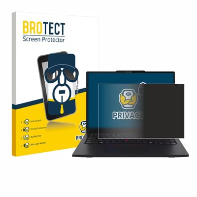 BROTECT - privacy screenprotector voor Lenovo ThinkPad L13 Gen 6 - Folie Beschermfolie Blauwlichtfilter