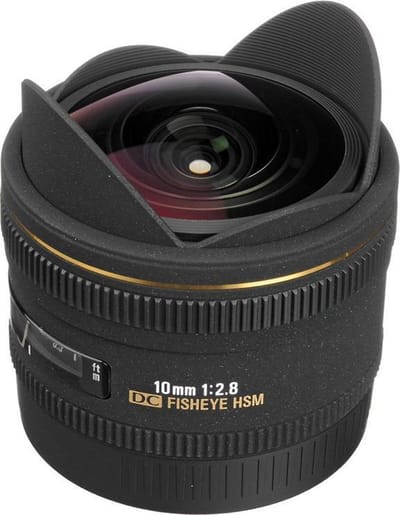 Sigma 10mm f/2.8 EX DC HSM Fisheye Nikon