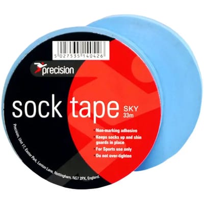 Precision Sokkentape 33 M X 19 Mm Pvc Lichtblauw 10 Stuks
