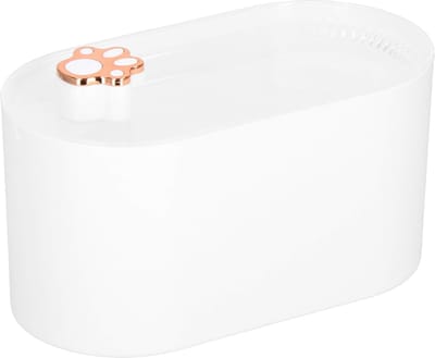 Springos Drinkfontein - Drinkbak - Waterbak - Waterdispencer - Voor Dieren - Fontein - Wit - 3L