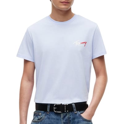 T-shirt Tommy Hilfiger Slim Sign Chest Logo Hommes