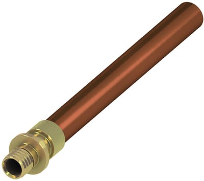 TECE TECEflex Systeemovergang Koperen buis Dimensie 16 op 15 mm CU-Buis, 713816