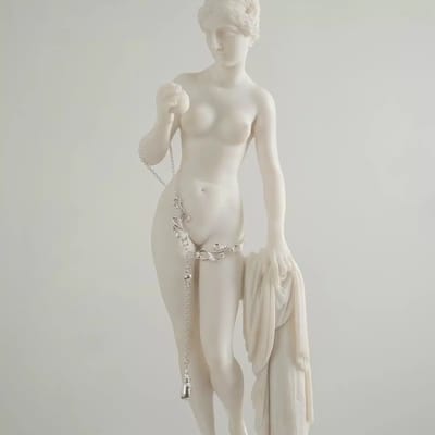 Sylvie Monthulé | Silver Belly Chain Jewelry | Emotion Drop size XS size XS