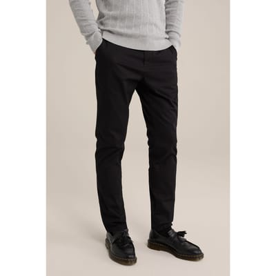 We Fashion Chino Black Maat: W34L32 | Chino's Outlet | Heren | Zwart