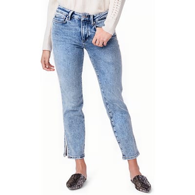 PAIGE Cindy Piping Outseam Slit Rizzo Größe: W23 | Straight Jeans Outlet | Damen