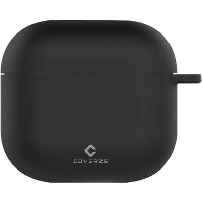 Coverzs Siliconen hoesje geschikt voor AirPods 4 - Siliconen beschermcase - Optimale bescherming