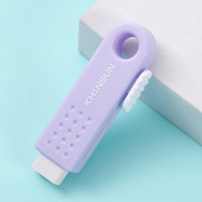 Duw Mechanisme Gum Creatieve Potlood Gum Voor Kinderen Tekenen Schrijven Wissen Kantoorbenodigdheden Schoolbenodigdheden