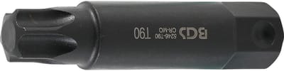 BGS bitlengte 100 mm aandrijving buitenzeskant 22 mm T-profiel (v...