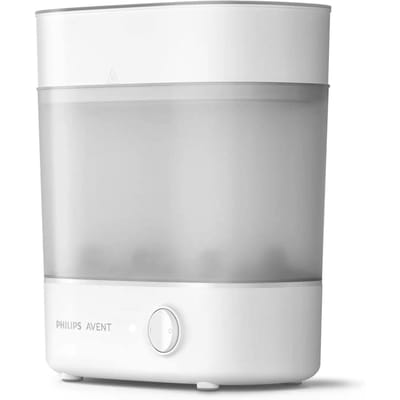 Philips Avent Elektrische Flessensterilisator en -droger - Steriliseert en droogt in 40 minuten - Blijft tot 24 uur steriel - Geïntegreerde lekbak -