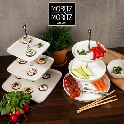 Moritz & Moritz Etagère Vierkant Wit