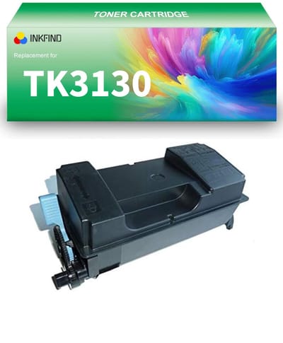 INKFIND TK3130 Zwart tonercartridge van 1 stuk compatibel met Kyocera TK3130 TK-3130 voor Kyocera FS-4200DN FS-4300DN 1-pack BK
