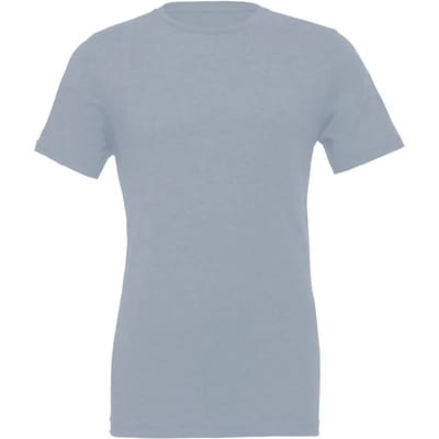 Bella+Canvas Unisex Heather CVC Short Sleeve Tee CV3001CVC - Heather Storm - XS