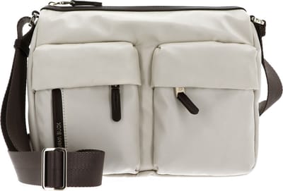 MANDARINA DUCK Schoudertas Hunter Crossover Whitecap Gray Beige