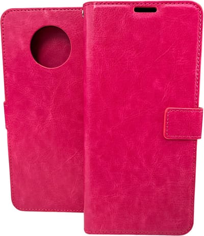 Portemonnee Book Case Hoesje Geschikt voor: Nokia G50 -  roze