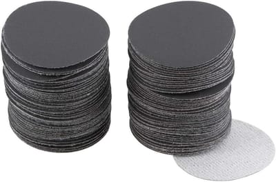 Dailygoods- Schuurschijven 100 Stuks 1000 Grit - 50mm/2 Inch - Haak-en-lus - Nat/Droog Gebruik - Siliciumcarbide - Slijtvastheid - Schuurpapier