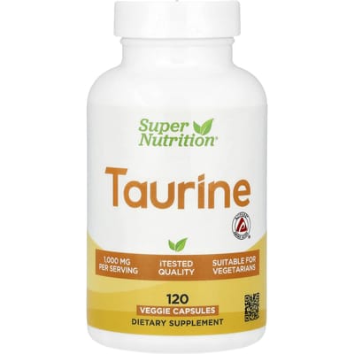 Taurine, Veggie Capsules 120 (500 mg per capsule)