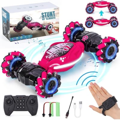 SCH® Elektrische Auto voor Kinderen Accu - Elektrische Auto - Elektrische Kinderauto - Roze- 29cm x 17cm x 5cm