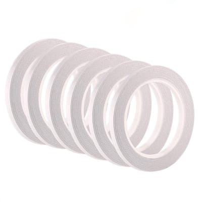 Dailygoods- Dubbelzijdig Tape 6mm - 6 Rollen - Sterk Hechtend - Voor Knutselen - DIY/Scrapbooking - 25 Meter per Rol - Plakband