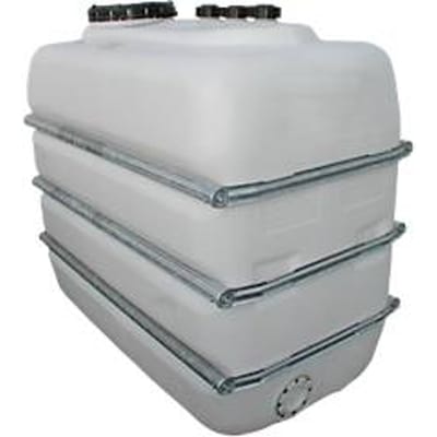 Ruimtebesparende tank, 2500 l