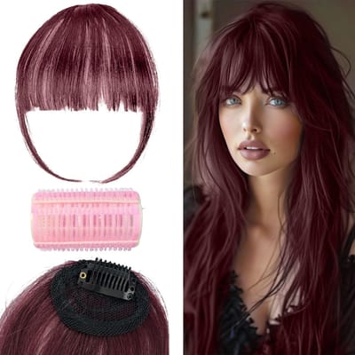 Dailygoods- Haarstuk 100% echt mensenhaar - Ponytail Extensions - Clip-in Haarstukken - Natuurlijke Ponylook - 24 inch - Stijlbaar en Krulbaar