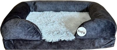 Loungbed Eco soft Antraciet M 80*60*H21 cm