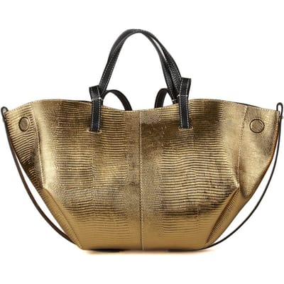Giulia Monti Tote Bag Goud Zwart