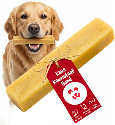 Chewpi Kauwstaaf Hond (20+ kg) - Extra Large, Churpi 1 stick - 100% Natuurlijke Hondensnacks - Yak Kaas Hond - Gemaakt in België