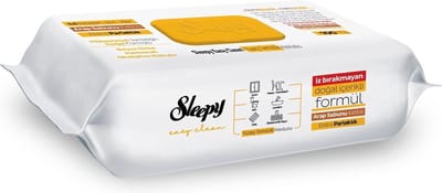 Sleepy Easy Clean - Schoonmaakdoekjes - 6x 100 stuks - Kruiden Zeep - Voordeelverpakking - sleepy doekjes