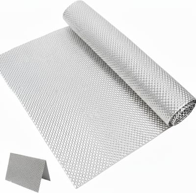 Hittebescherming en isolatie voor voertuigen, daken en ramen - Gealuminiseerde hittebeschermingsmat 100 cm x 40 cm, hitteschild en reparatieset voor optimale bescherming tegen hoge temperaturen