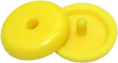 Universele Gordel Stopper - Gordel Knop Gesp - Veiligheid Auto - Universele Pasvorm - 10 Stuks - Geel