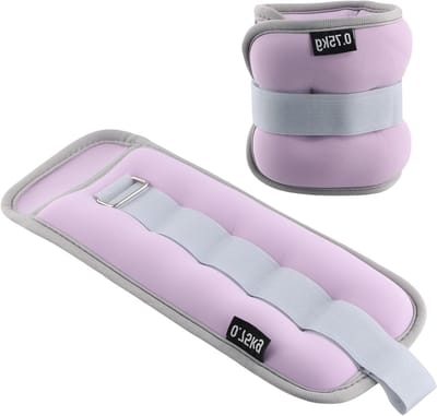 Gewichtmanchetten voor Enkelgewrichten, 0.25/0.5/0.75 kg, Ideaal voor Fitness, Fysiotherapie en Yoga, Versterk Spieren en Verbeter Stabiliteit