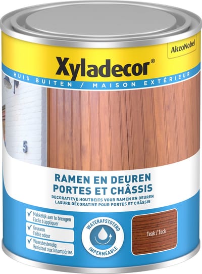 Xyladecor - Ramen & Deuren - Teak - 0,75 L