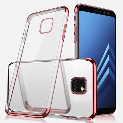 DrPhone Mate 20 (Pro) Luxe Plating TPU Case   Siliconen Slim Fit Ultradun Flexibele Electro Shine Case  