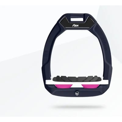 Veiligheidspetjes voor het rijden Ingeloten Grip Rood/Wit/Roze Flex-On Safe-On