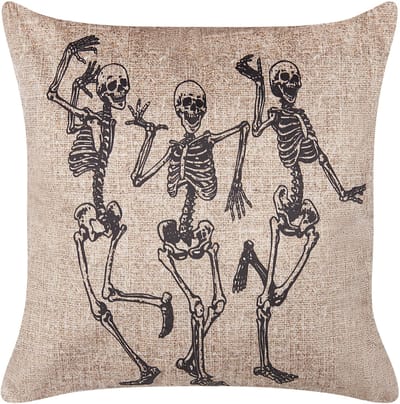 MORTESTI - Sierkussen - Lichtbeige - 45 x 45 cm - Fluweel