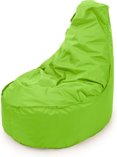 Drop & Sit - zitzak/stoel - robuust nylon - appelgroen - Noa JR voor kinderen - voor binnen en buiten - 55 x 75 - 100 Liter