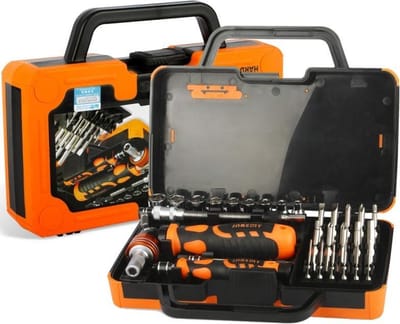 Let op type!! JAKEMY JM-6121 31 in 1 Professional Screwdriver Kit Disassemble Tool Screwdriver Set Multifunction for Electronics Home Tools Repairing