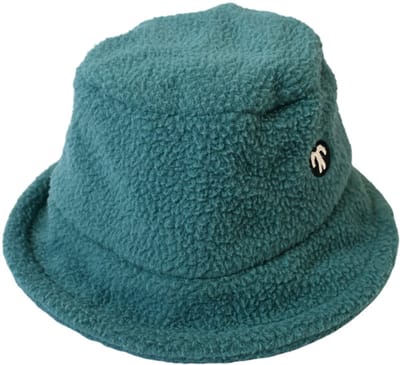 Ducksday - Winter muts - Bucket hat - Sherpa fleece - Teddy - unisex - Donkergroen - Maat S