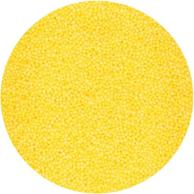 Mini gele knikkers - 80g