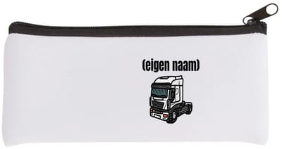 Akyol - vrachtwagen kop stuk met eigen naam Etui - Vrachtwagen chauffeur - vrachtauto chauffeurs - iemand die houdt van vrachtwagens - verjaardag - cadeau - kado - geschenk - 20 bij 9 cm