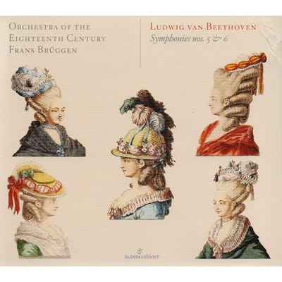 CD BEETHOVEN, L. VAN - Beethoven: Symfonieën 5 & 6 Niet-Japanse ObiKlassiek Gebruikt beige
