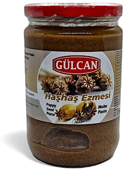 Gulcan Haşhaş Ezmesi - maanzaadpasta rijk aan mineralen en gezonde vetten - 650 g